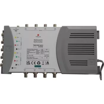 Triax TMS/CKR 9x8 S SAT Block Verteilung 5 Eingänge 8 Ausgänge (318702)