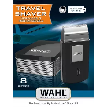 Wahl 3615-1016 Herrenrasierer Folienrasierer Trimmer Schwarz, Silber