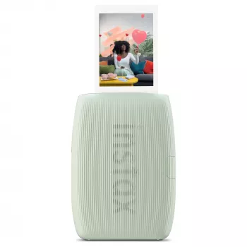 Sofortbilddrucker Fujifilm Instax Mini Link3 Sage Grün — 800×600 DPI, druckt 6,2×4,6 cm, Bluetooth, 0,21 kg
