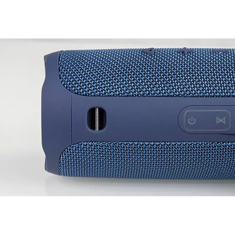 Tragbarer Lautsprecher MANTA SPK130GO BT — Bluetooth 5.0, TWS, FM, 10W RMS, wiederaufladbar (schwarz, 8×8×19 cm)