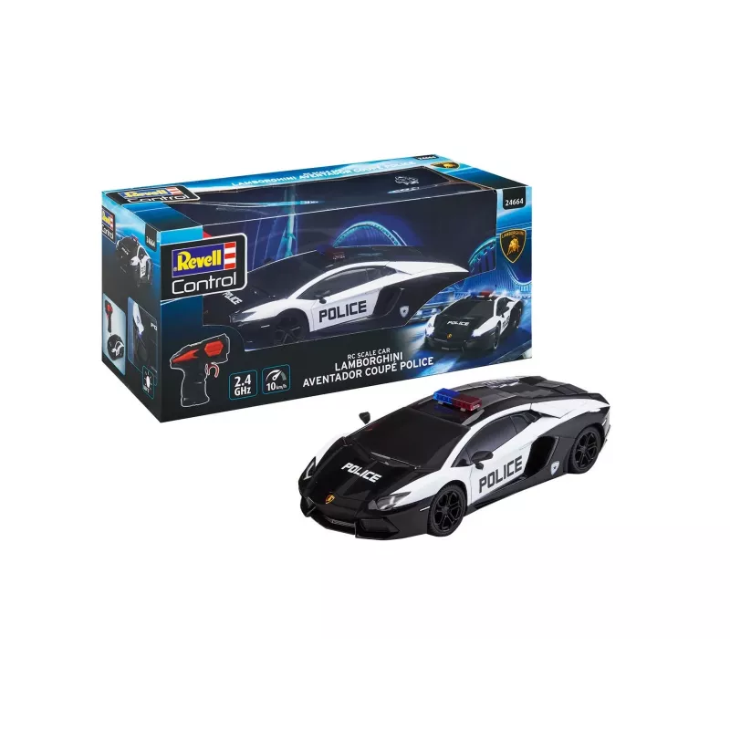 Revell Lamborghini Aventador Polizei Modellbausatz