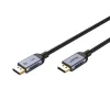 UNITEK C1628GY01-1.5M DisplayPort-Kabel Schwarz, Grau