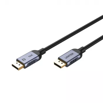 UNITEK C1628GY01-1.5M DisplayPort-Kabel Schwarz, Grau