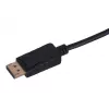 SAVIO Videokabel-Adapter DisplayPort auf HDMI Typ A CL-56, 1,5 m, Schwarz