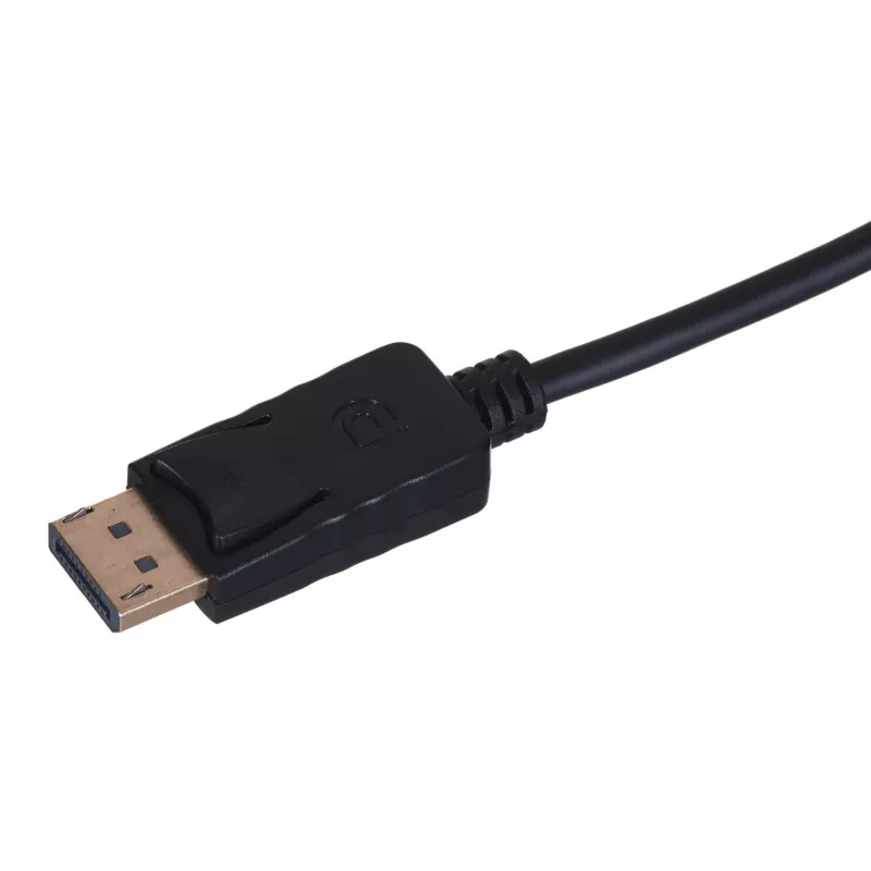 SAVIO Videokabel-Adapter DisplayPort auf HDMI Typ A CL-56, 1,5 m, Schwarz