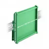 Boardhalter DeLOCK 107 mm für DIN-Schiene 10 cm lang