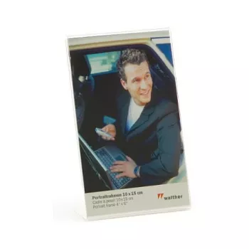 Walther Acryl Portrait 10x15 - Acryl - Transparent - 10 x 15 cm