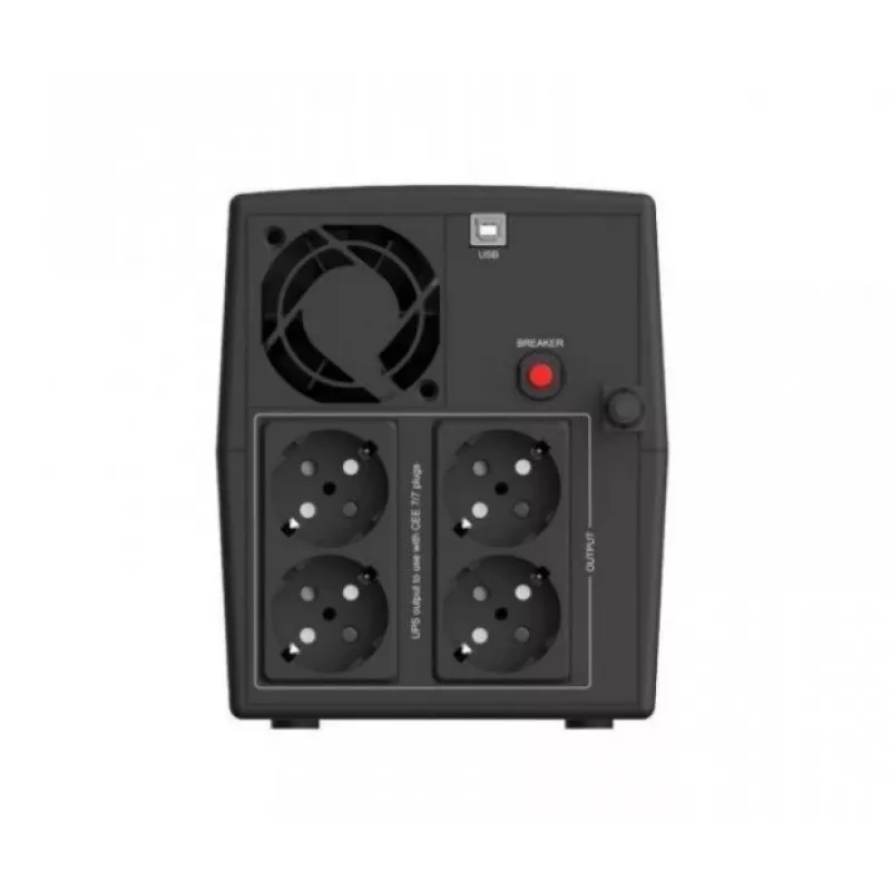 Infosec INF_661093 Backup-Stromversorgung UPS X1+ 1600, 1600VA, 900W, 4X FR/SCHUKO