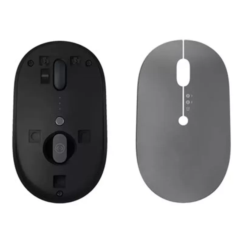 Lenovo Go Multi-Device Maus Office Beidhändig RF Wireless + Bluetooth Optisch 2400 DPI