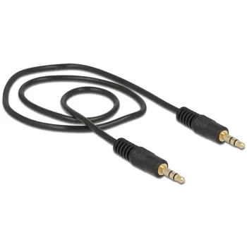 Audio-Kabel DeLOCK 0,5 m 3,5 mm Stecker/Stecker