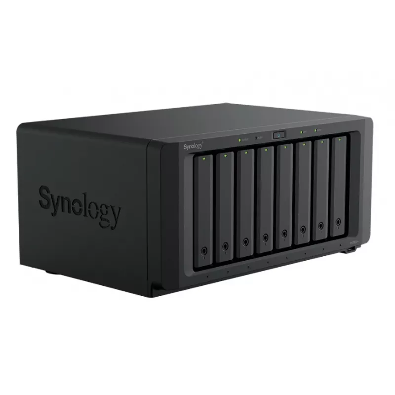 Synology DiskStation DS1825+ NAS/Storage-Server Ryzen Embedded V1500B 8 GB DDR4 0 TB Schwarz