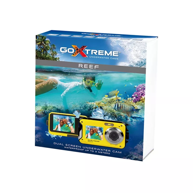 easypix GmbH Easypix Aquapix W2024-Y SPLASH Unterwasserkamera (Gelb) (10067)
