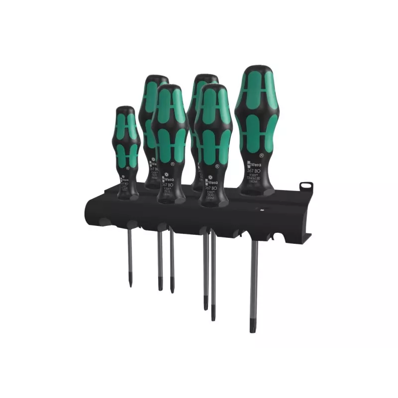 Wera 367/6 TORX BO - Schraubendrehersatz - 6 Stücke - isoliert (05138250001)