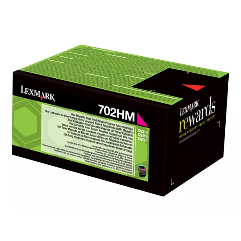 Tonerkartusche Lexmark 702HM Magenta 3000 Seiten