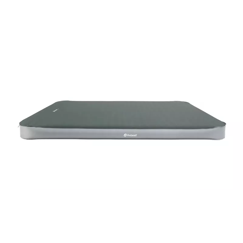 Doppel-Luftmatratze Outwell 400152 — 1380×2070×120 mm, Polyester, grün/grau