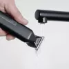 Severin HS 0710 Folienrasierer und Trimmer – wiederaufladbar, Nass- & Trockenrasur, schwarz