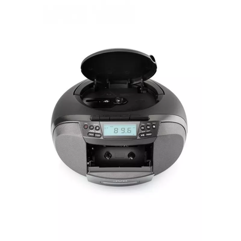 Radio-Player JVC RC-E444B Schwarz mit CD-Player und UKW-Tuner