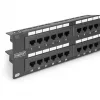 DIGITUS - Patch Panel - RJ-45 X 48 - Grau, RAL 7035 - 2U - 48 Ports (DN-91648U)