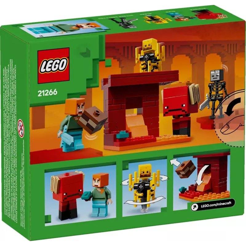 LEGO MINECRAFT 21266 Die Nether-Lava-Schlacht