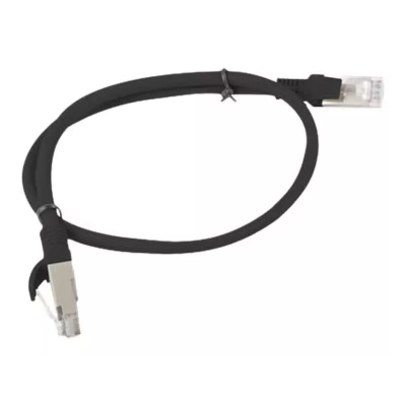 Netzwerkkabel LANBERG PCU5-10CC-0500-BK Cat5e U/UTP RJ-45 — 5 m, schwarz, CCA-Leiter