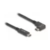 USB-Kabel DeLOCK 80037 1 m USB-C Schwarz