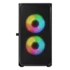 Computer-Gehäuse Logic Concept Portos Mini ARGB Micro ATX Schwarz