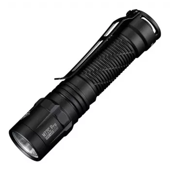 Handtaschenlampe Nitecore MT2C Pro, kompakte Aluminium-LED, USB-wiederaufladbar, 50 lm min, wasserdicht 2 m, stoßfest, 117,5 mm, 64 g, schwarz