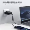 PA-D3 Wandladegerät 2xUSB Power Delivery (1xUSB+1xUSB C) 5,4A 60W Dynamic Detect