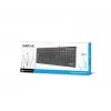 Natec Barracuda - Tastatur - US - Schwarz - Tastatur - US-Englisch - Schwarz