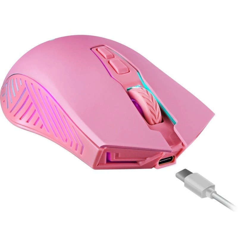 Kabellose Gaming-Maus DEFENDER P ANDORA PINK Schnittstelle
