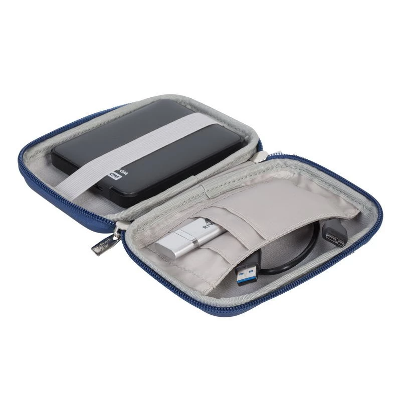 Pouch-Tasche Rivacase 9101 (PU) HDD Case hellblau
