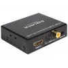 HDMI Stereo / 5.1 Kanal Audio-Extractor 4K, Adapter schwarz