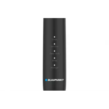 Elektrische Zahnbürste BLAUPUNKT DTS201BK — wiederaufladbare Schallzahnbürste, schwarz, 2-Minuten-Timer, integrierter 5-V-Akku