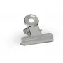 MAUL Briefklemme aus Metall, Farbe: Nickel, Breite: 30 mm Klemmweite: 10 mm, Selbstbedienungsverpackung (21730-96)