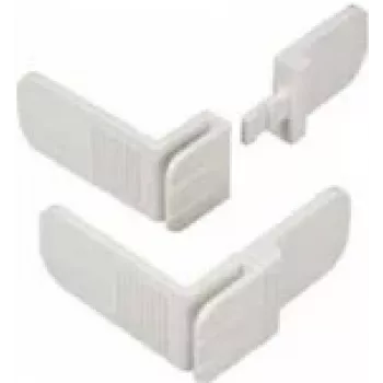 Kindersicherung Olympia BS 820, weiß, 2 Stück, 86×80×38 mm
