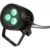 LED PAR-Licht EUROLITE 3x8W QCL Spot — 3x8W RGB COB LED, kompakter PAR-Spot