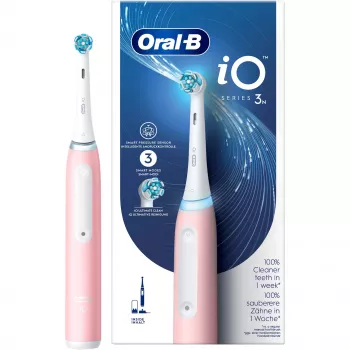 Elektrische Zahnbürste Oral-B iO3N Wiederaufladbar Pink