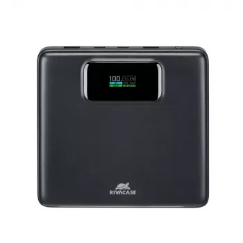 Powerbank Rivacase VA1090 — 20000 mAh, 77 Wh, Gesamtausgang 100 W, 440 g