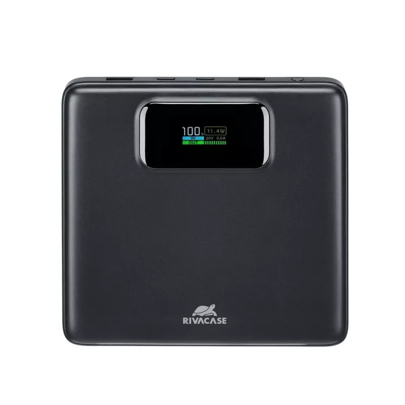 Powerbank Rivacase VA1090 — 20000 mAh, 77 Wh, Gesamtausgang 100 W, 440 g