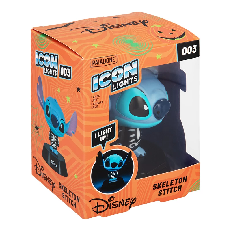 Tischlampe Paladone Stitch Skeleton Icon Light – Figuren-Nachtlicht