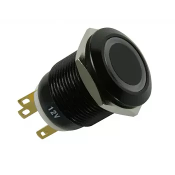 Computer-Gehäuseteil Lamptron LAMP-SW1913L-H — Stahl, schwarz, Durchmesser 2,2 cm