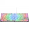 Crystal Shark, Gaming-Tastatur Weiß, DE-Layout, KTT