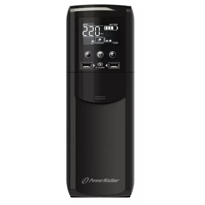 PowerWalker VI 800 CSW FR Line-Interactive 0,8 kVA 480 W 4 AC-Ausgänge