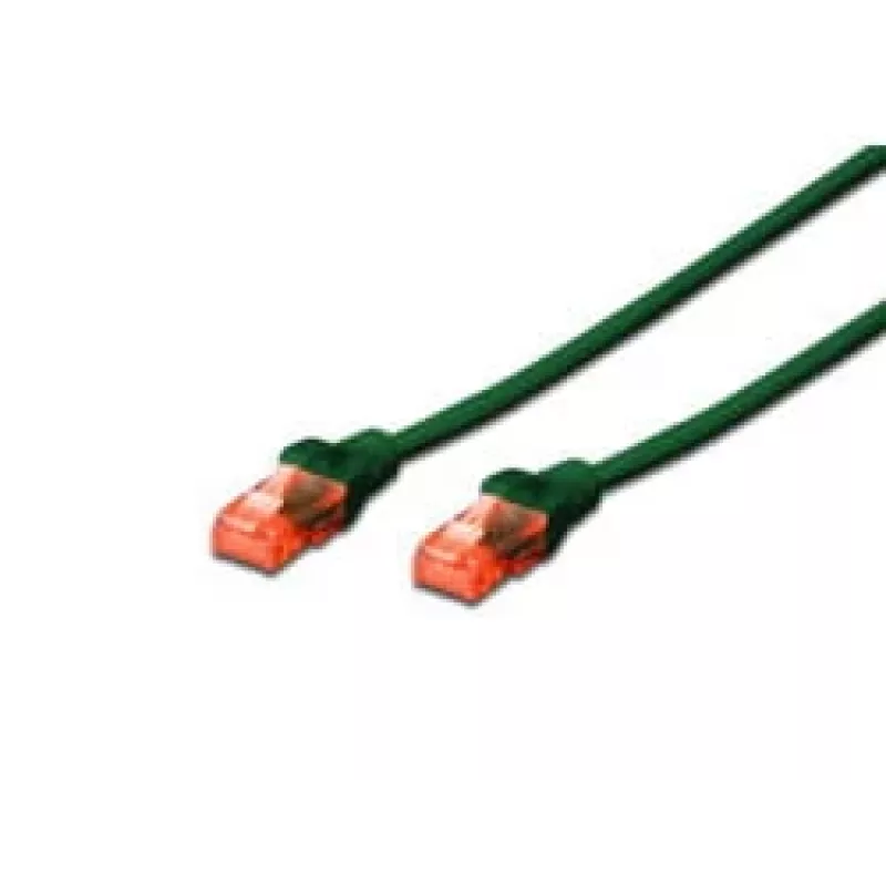 Netzwerkkabel Digitus CAT 6 U/UTP RJ-45 3m Grün