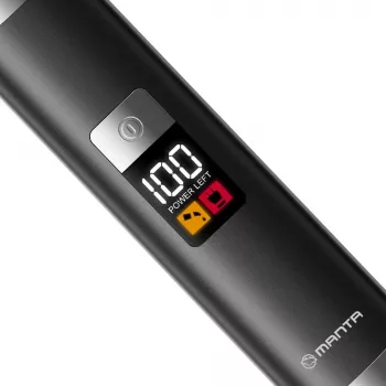 Manta HT-02BK Trimo Barttrimmer, Schwarz