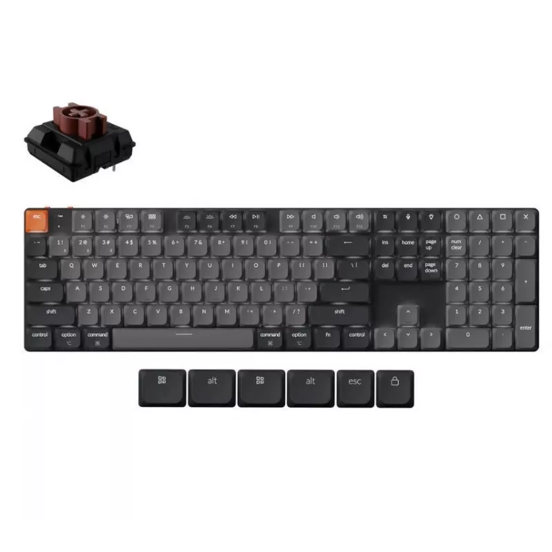 Tastatur Wrl K5/Schwarz K5X-A3 Keychron