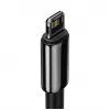 Baseus CALWJ-A01 Lightning-Kabel 2 m Schwarz 2,4 A