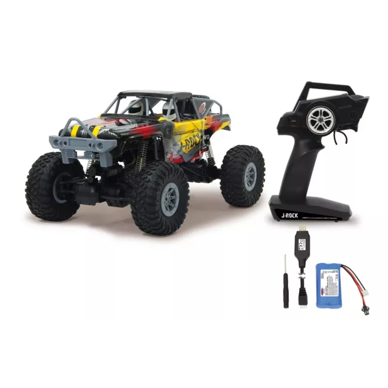 JAMARA J-Rock Crawler 4WD, Crawler-Fahrzeug, 1:10, 14 Jahre, 1200 mAh, 1,56 kg