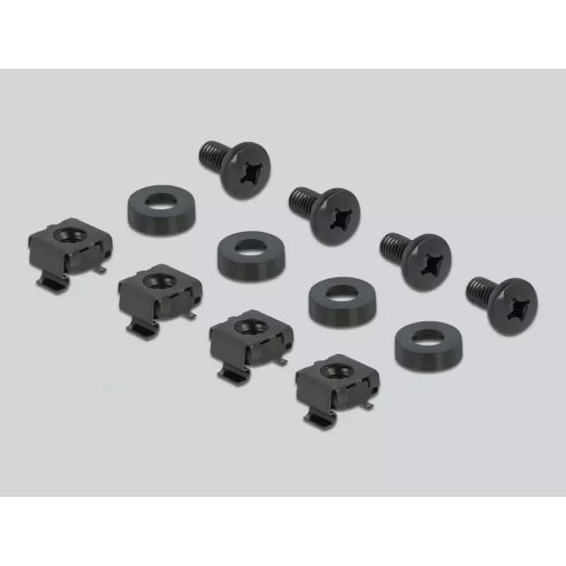 Kabelträger DeLOCK 66884 Schwarz 180 mm Breite 482 mm Tiefe 90 mm Höhe