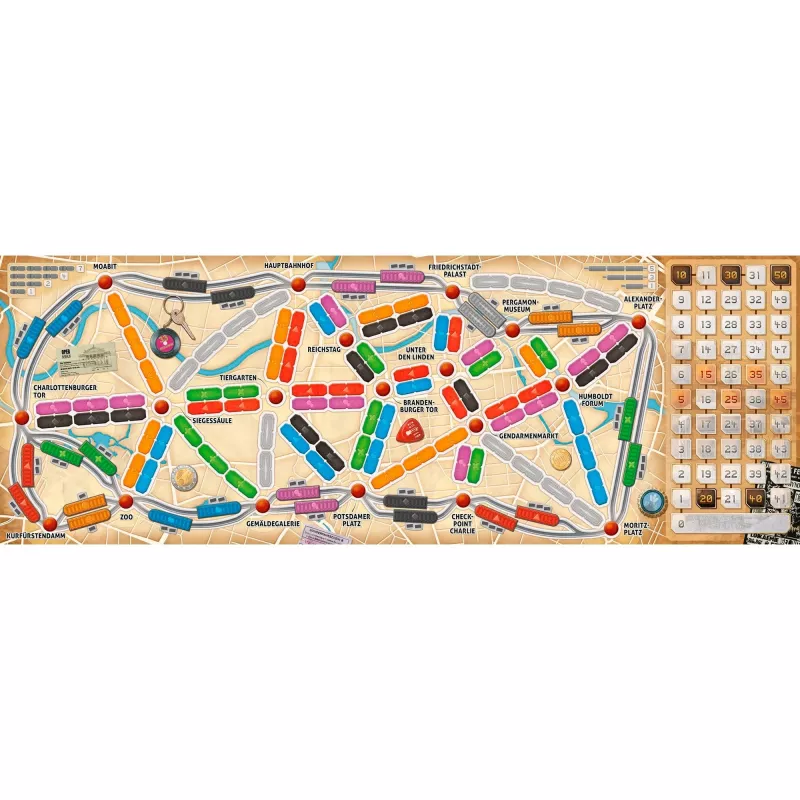 Zug um Zug: Berlin, Brettspiel